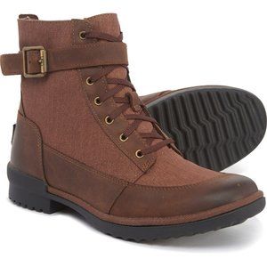 UGG Tulane Waterproof Leather Boots - Coconut Shell